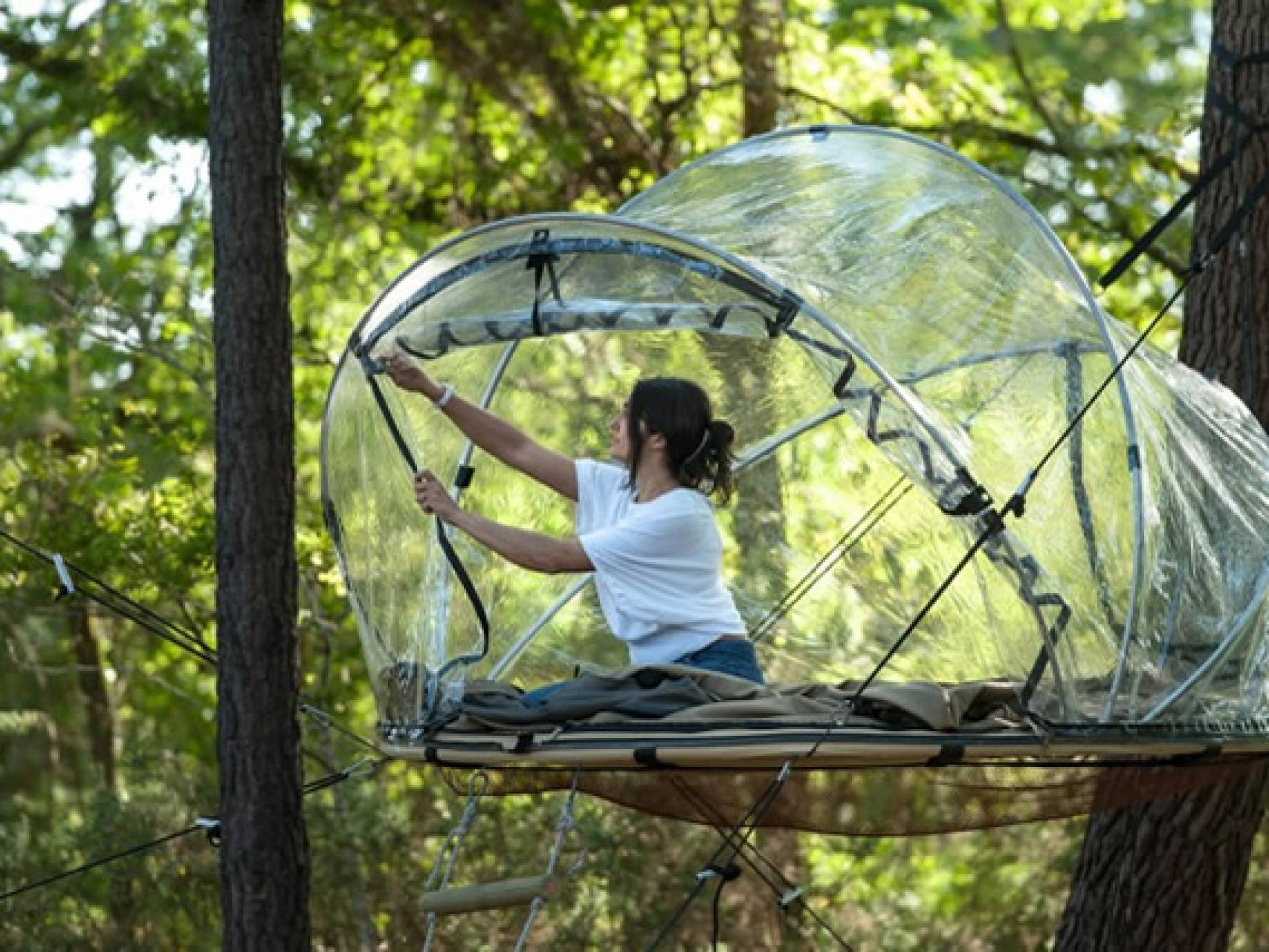 Cette belle tente dans les arbres coûte 35.000 $