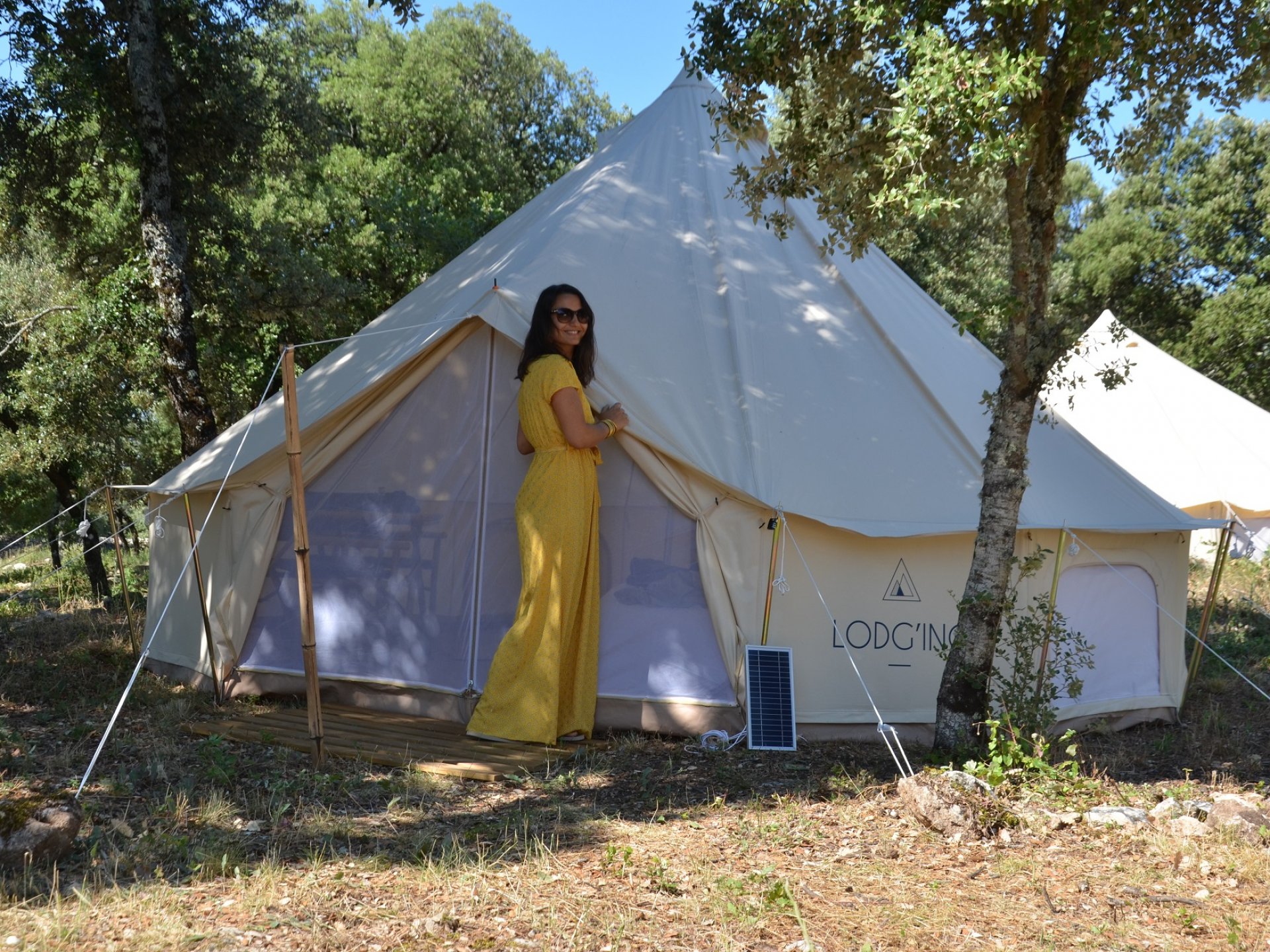 Tente Lodg'ing Quatuor Tente et tente lodge ProvenceAlpesCôte d