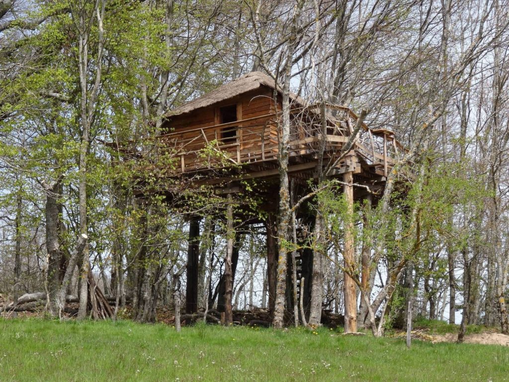 Cabane Dans Les Arbres Rion Des Landes