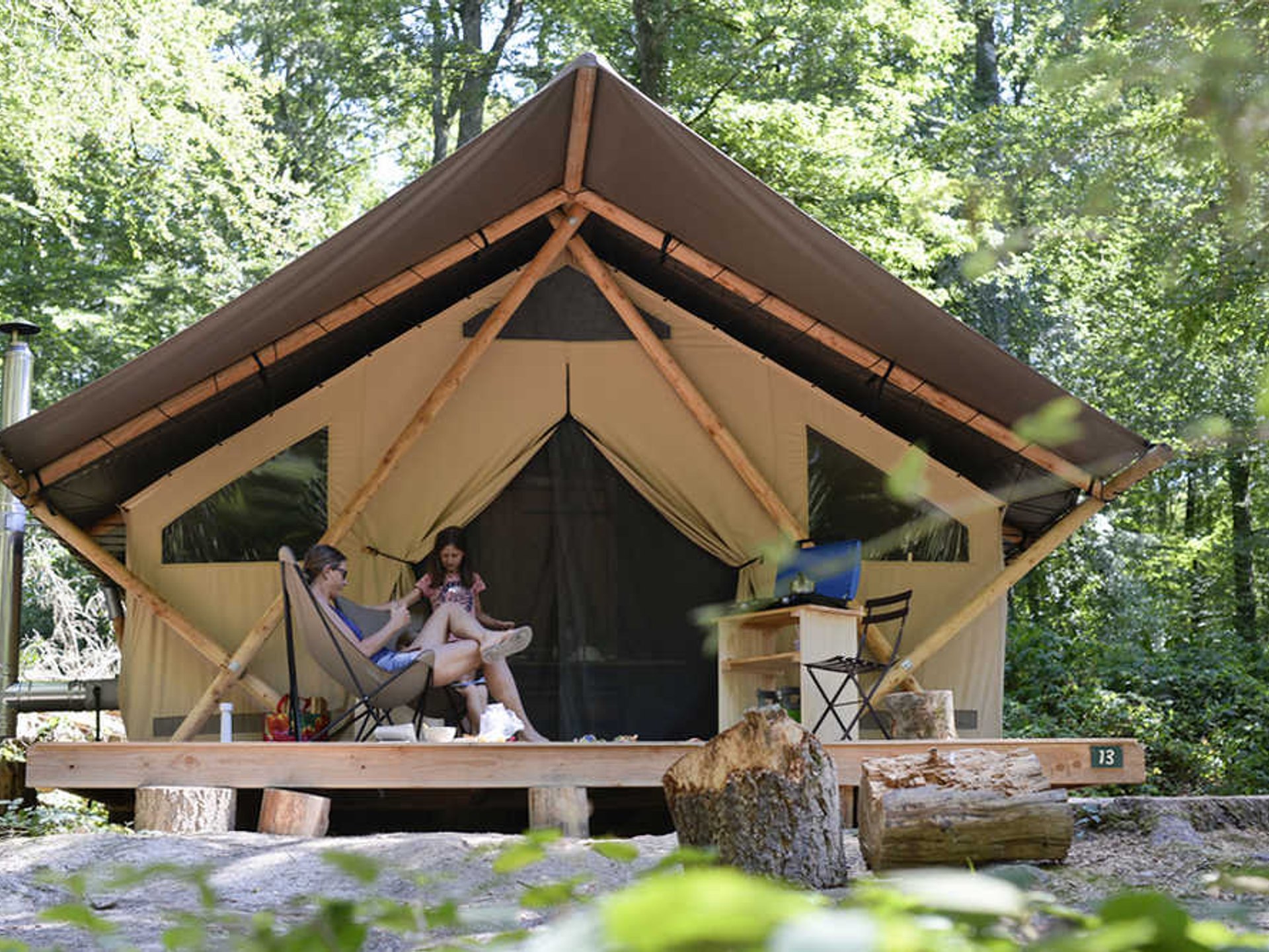 Tente Trappeur Versailles - Tente et tente lodge Île-de-France
