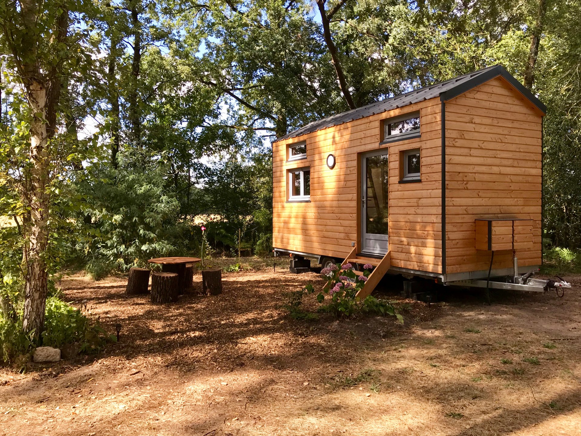La Plume - Tiny House Pays de la Loire - hebergement insolite - dormir ...