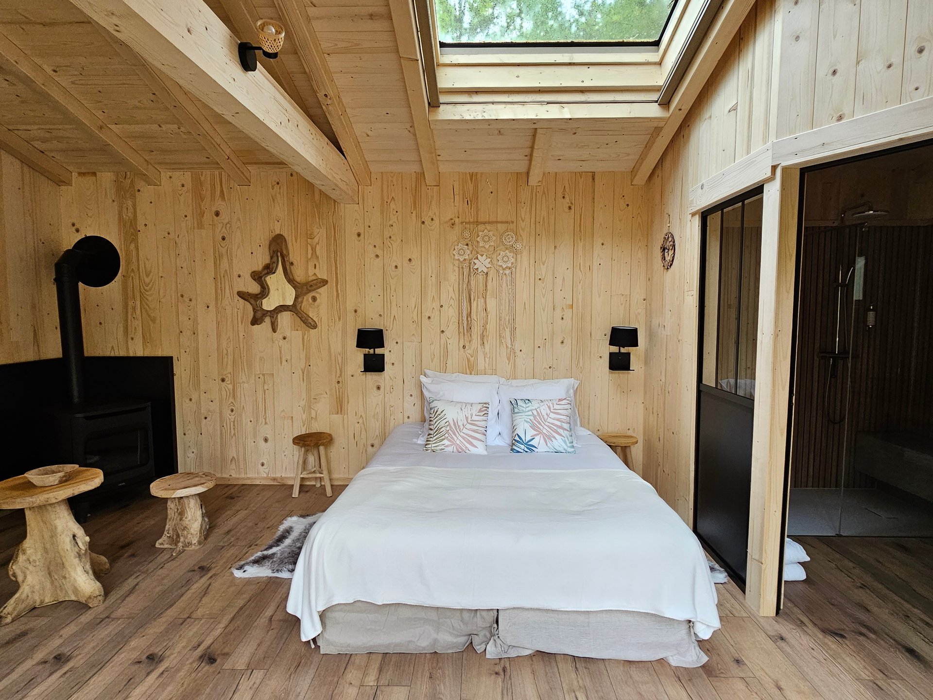 Cabane Spa Bonheur - Cabane dans les arbres Hauts-de-France