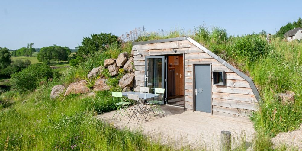 Collinéa - Cabane végétalisée Auvergne-Rhône-Alpes - location insolite